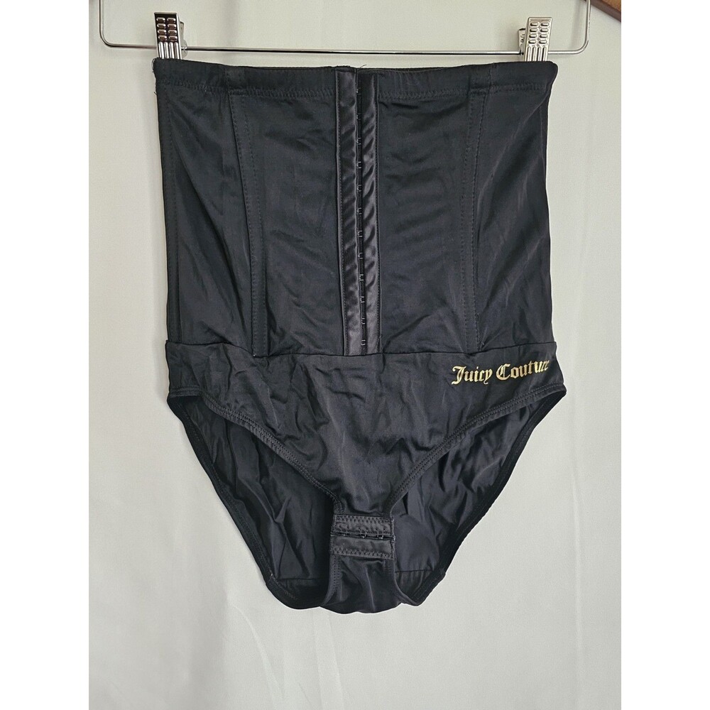 Juicy Couture Black High Waist Shapewear Womens Size Medium